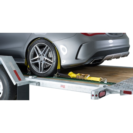 Keeper Auto Tie-Down, 10'X2" Ratchet w/Cleats, 2,000Lbs WLL 4111